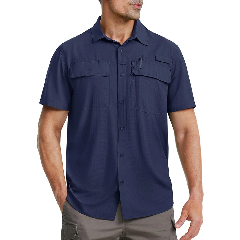 UPF 50+ Short Sleeve Cargo Shirt