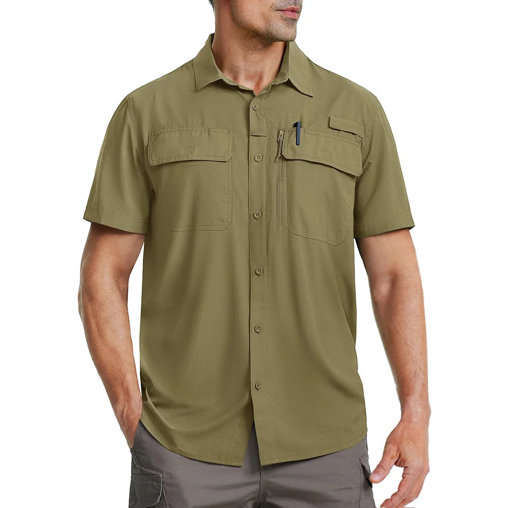 UPF 50+ Short Sleeve Cargo Shirt