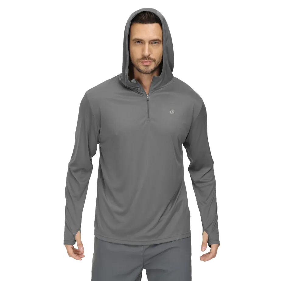UPF 50+ Casual Long Sleeve Zip Hoodie