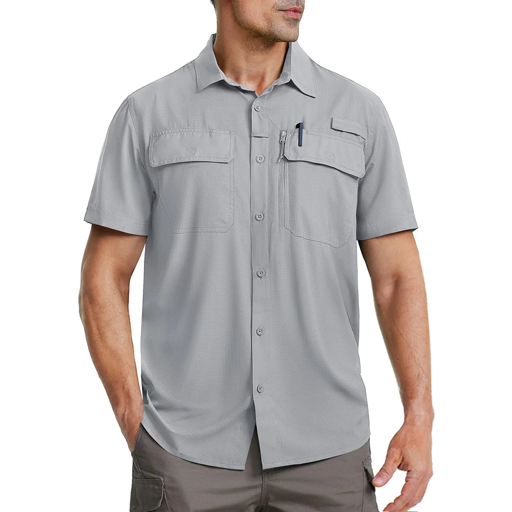 UPF 50+ Short Sleeve Cargo Shirt