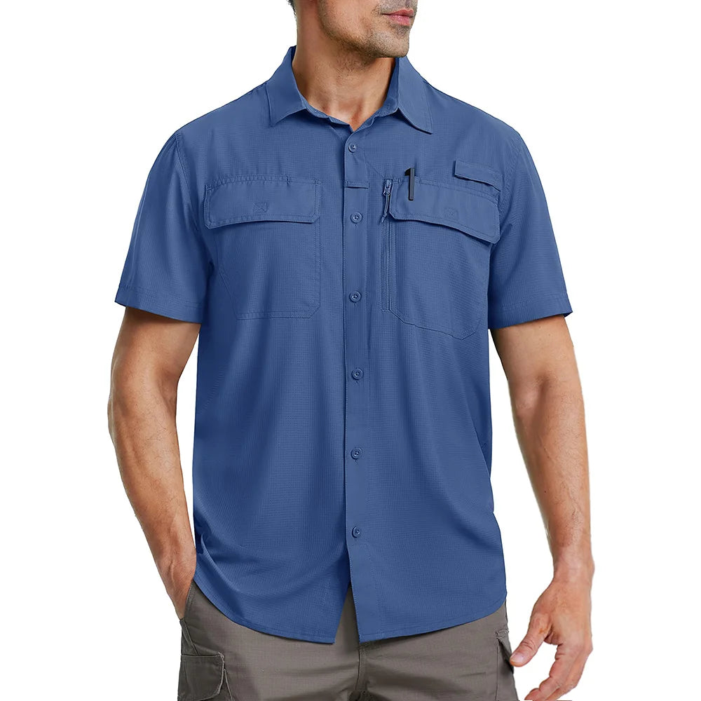 UPF 50+ Short Sleeve Cargo Shirt