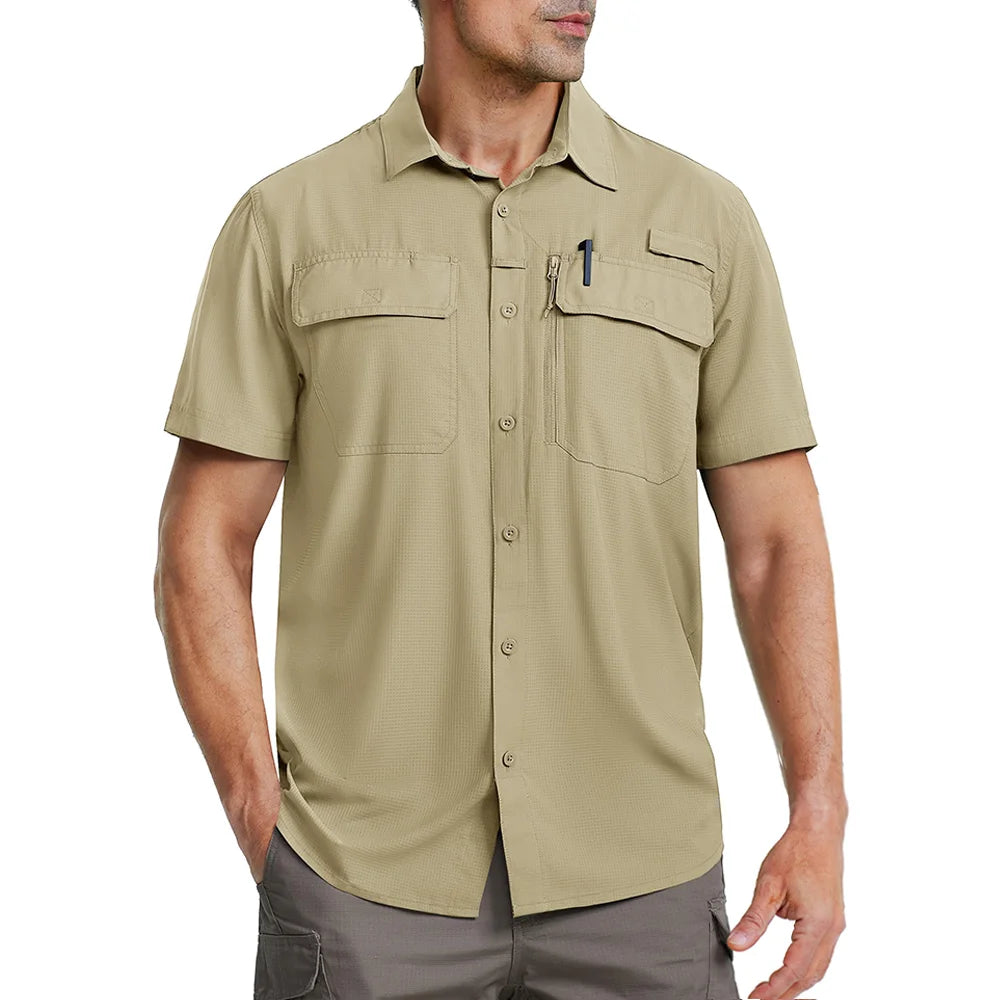 UPF 50+ Short Sleeve Cargo Shirt