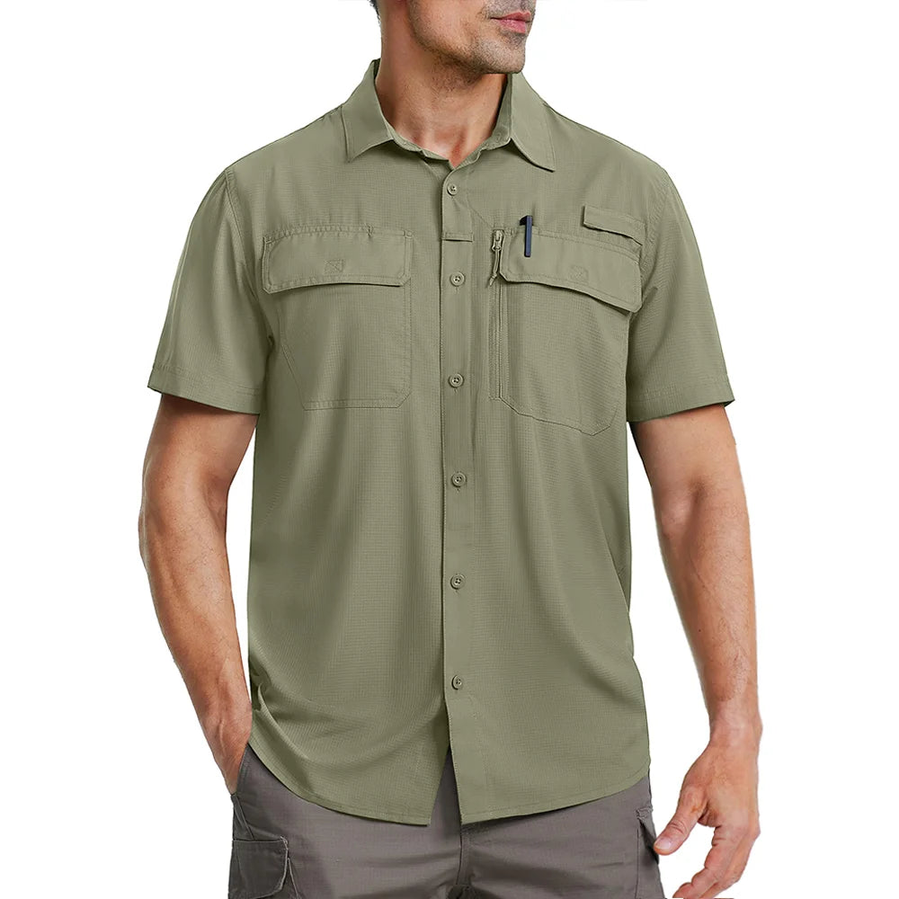 UPF 50+ Short Sleeve Cargo Shirt