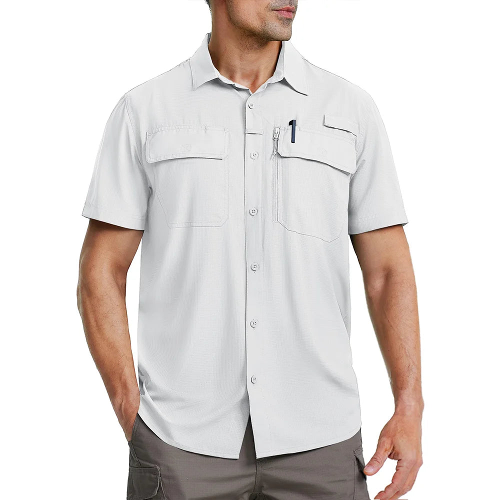 UPF 50+ Short Sleeve Cargo Shirt