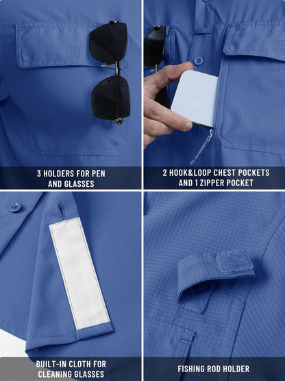 UPF 50+ Short Sleeve Cargo Shirt