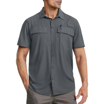 UPF 50+ Short Sleeve Cargo Shirt